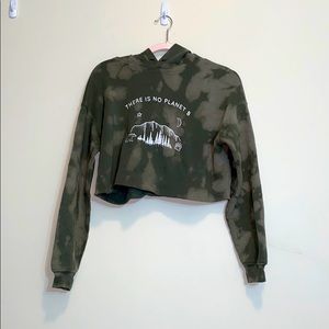 Wholesome Culture|Camo Cropped Sweatshirt